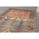1970s Vintage Turkish Hand-Knotted Wool Cotton Orange Runner Rug 143x339