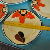 Hand-painted cake set 1960s/70s