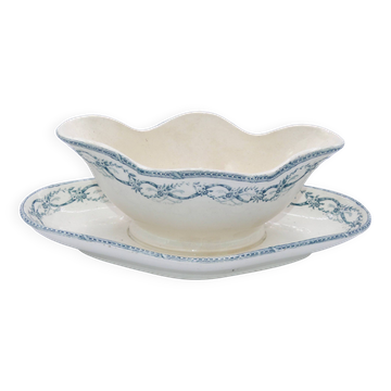 Terre de fer sauce boat Salins Récamier