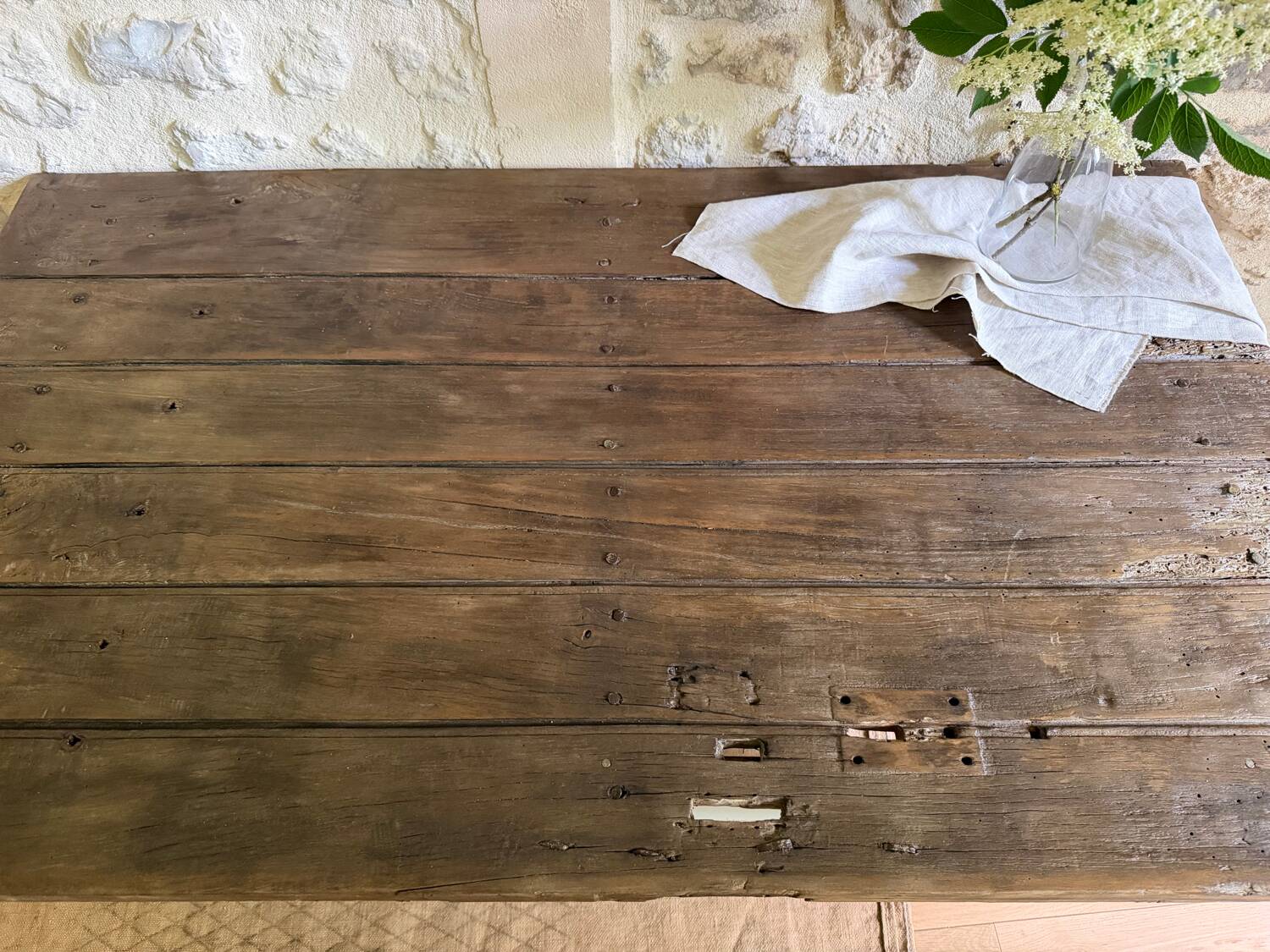 Renovated farmhouse coffee table