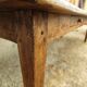 Large solid oak farmhouse table with two drawers 260 cm x 100 cm