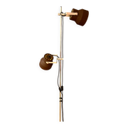 Mid-century Space Age brown Anvia floor lamp
