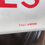 Ancienne plaque émaillée