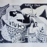 Théo Tobiasse: After Eden - Original signed engraving