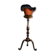 Golden bronze tripod lamp