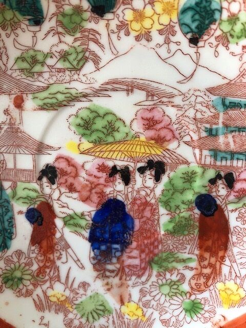 Handmade Japanese saucer