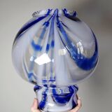 Large vintage Murano glass light globe from the 60s-70s attributed to Mor