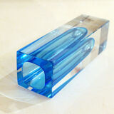 Vase Sommerso Murano turquoise