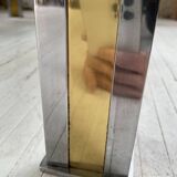 Table basse chrome laiton Romeo Rega