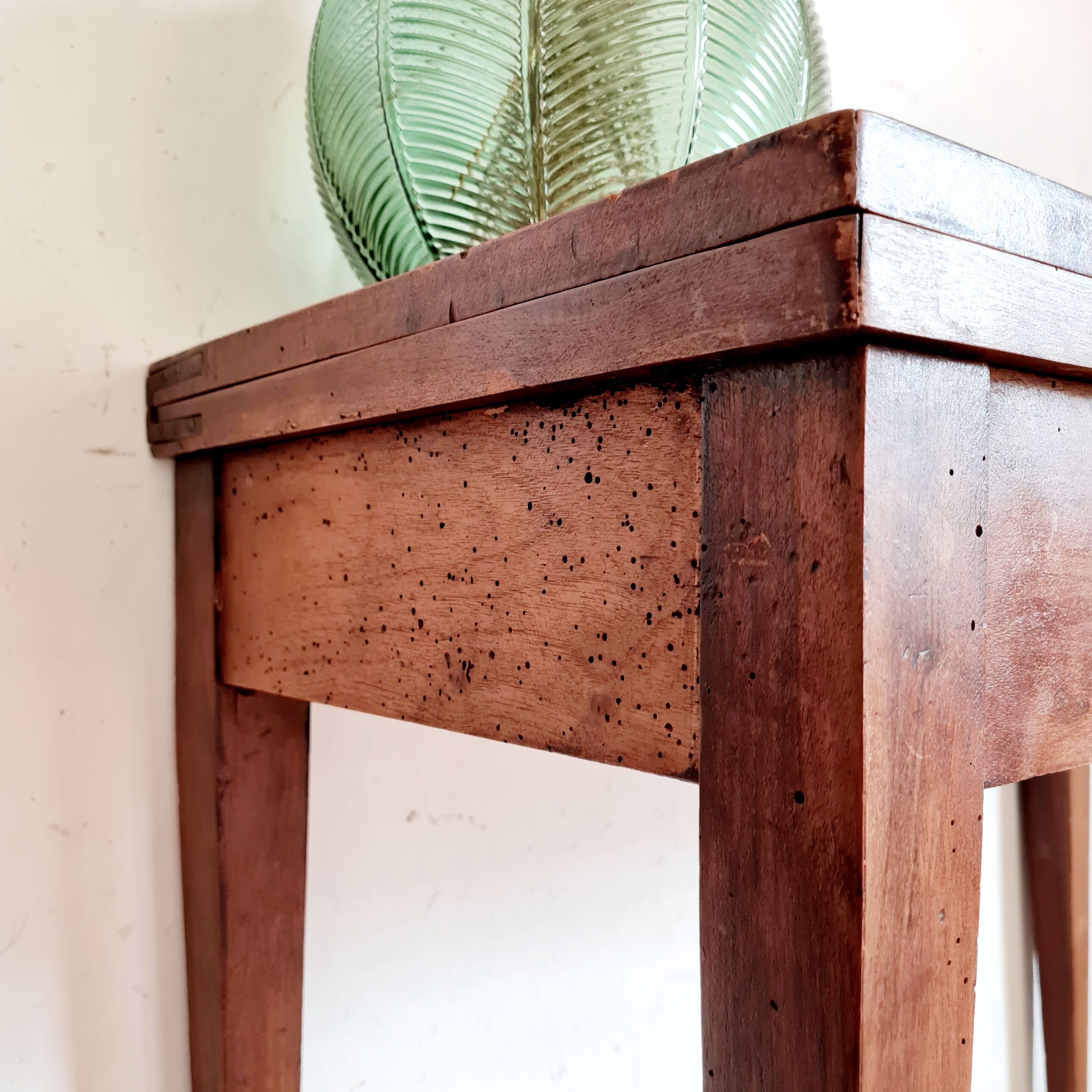 Old wooden play table