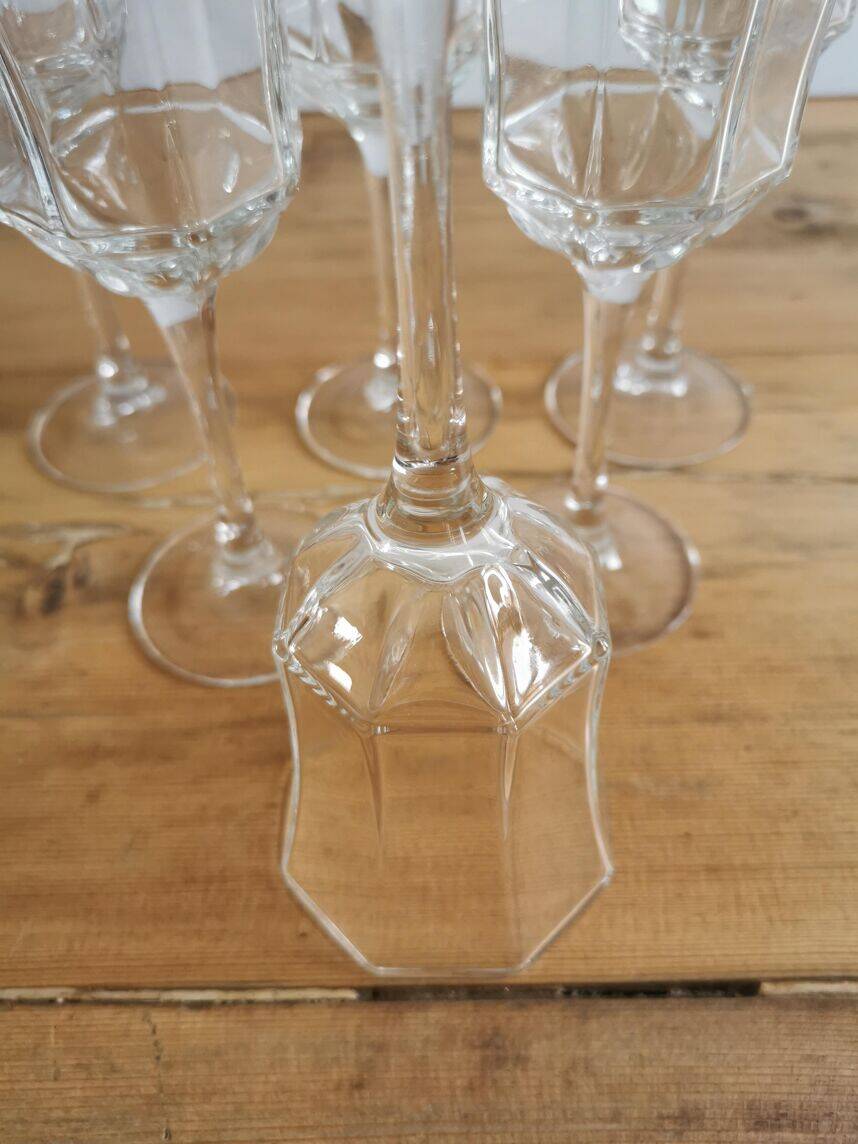 Service of 6 wine glasses Luminarc France
