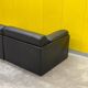 De Sede DS-76 Modular 2-Seater Sofa / Sofa Bed – Black Leather (1970s)