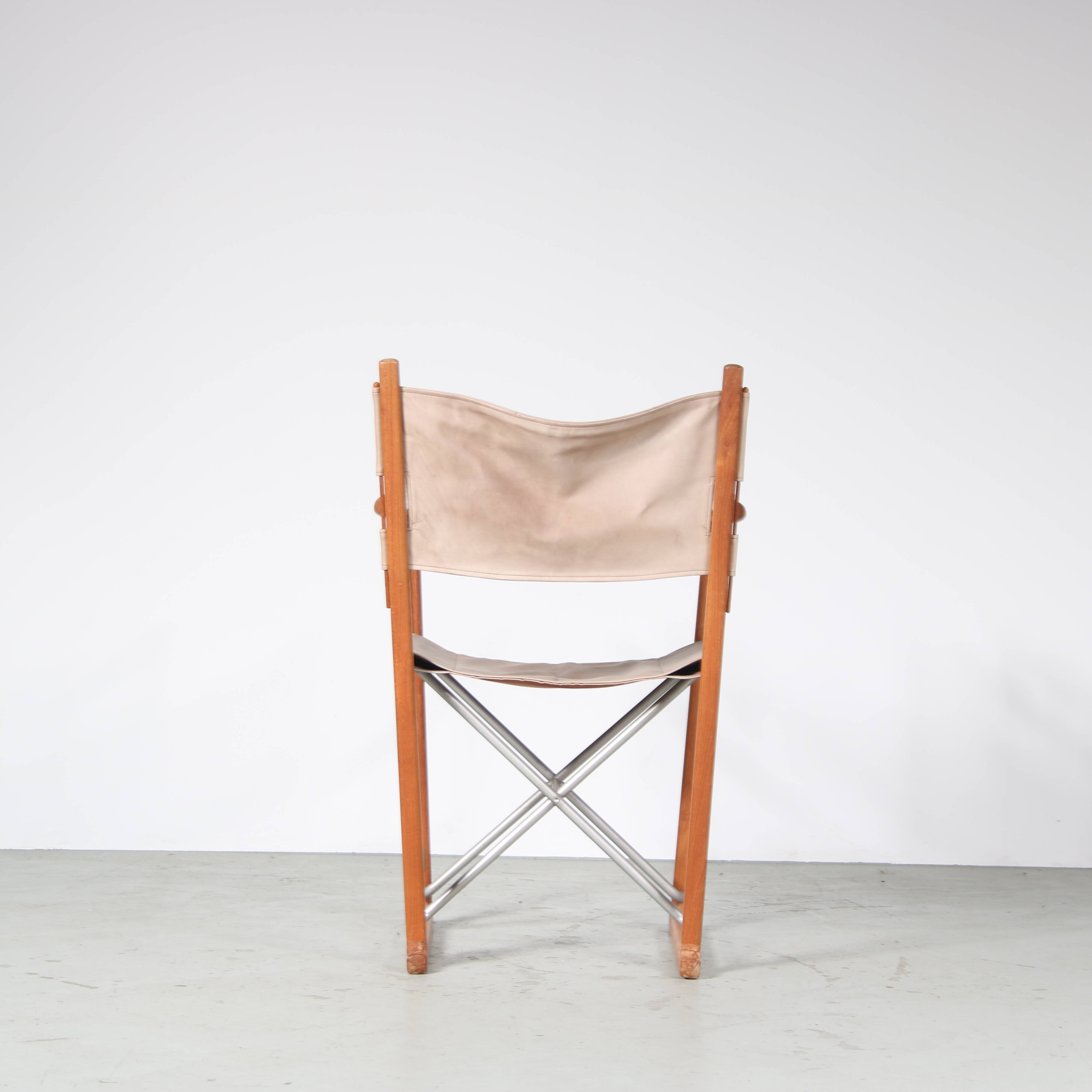 1970s Folding chair by Peter Karpf for Tripp Trapp Skagerak, Denmark