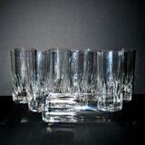 Set of 8 AVIGNON juice or whisky longdrink glasses in Saint-Louis crystal 16cm Ht