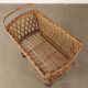 Vintage cradle from the 1960s, bamboo structure.