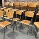 Lot 100 school chairs mullca