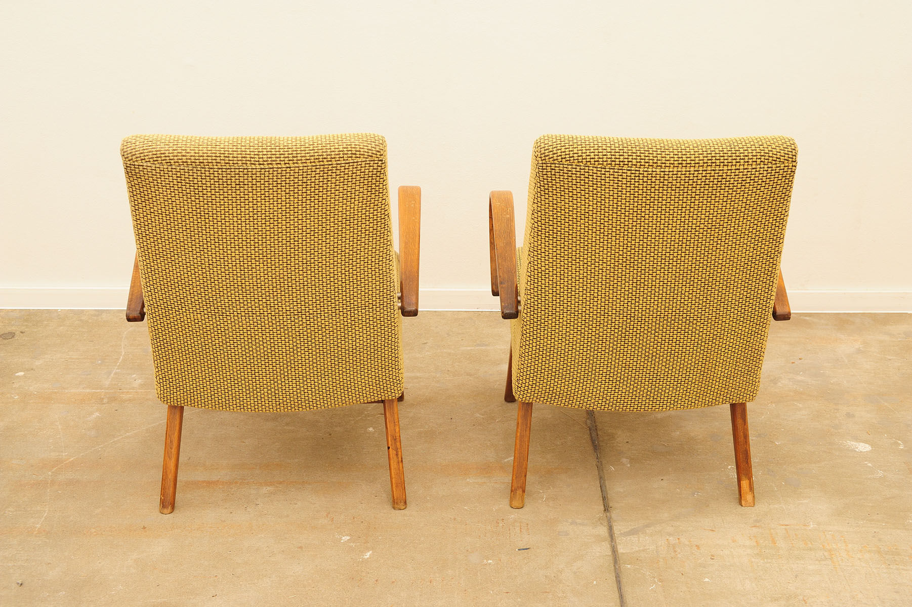 Pair of midcentury armchairs by Jaroslav Šmídek, 1960´s