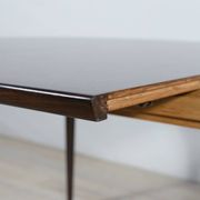 Mid-Century Round Rosewood Dining Table by Henry Rosengren Hansen for Brande Mobel Industry, 1960s