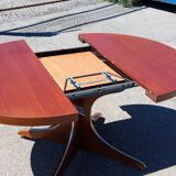 Vintage Scandinavian extendable dining table - 1960s