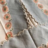 Vintage tablecloth and matching napkins
