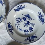 Boch Frères Grand Bouquet plates