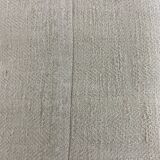 Kilim style cushion with hand embroidery