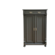 High buffet in the old style, vertiko, late 19th century.