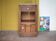 Art Deco bedside table, wooden Art Deco nightstand with marble top.
