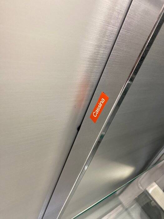 Zap metal table by Piero Lissoni for Cassina