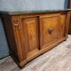 Louis XVI style mahogany and burl wood sideboard, 19th century