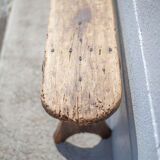 Old wood farmhouse bench, old bench, table bench, interior decoration, farmhouse, countryside