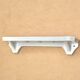Large Art Deco wall shelf in white porcelain, 1920s
