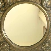 Miroir vintage cadre en laiton