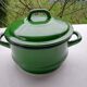 Enameled sheet metal casserole dish