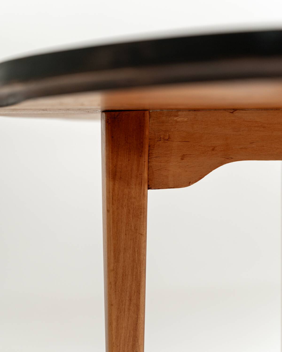 Elm burl side table, Sweden, 1940s