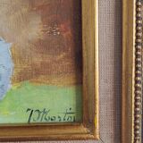 Vintage oil painting