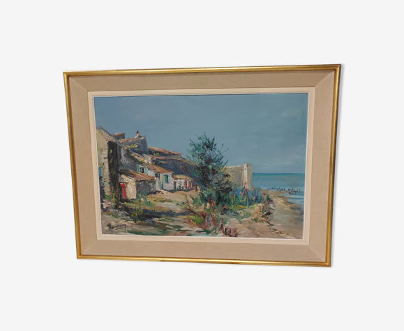 Painting knife painting 1950s