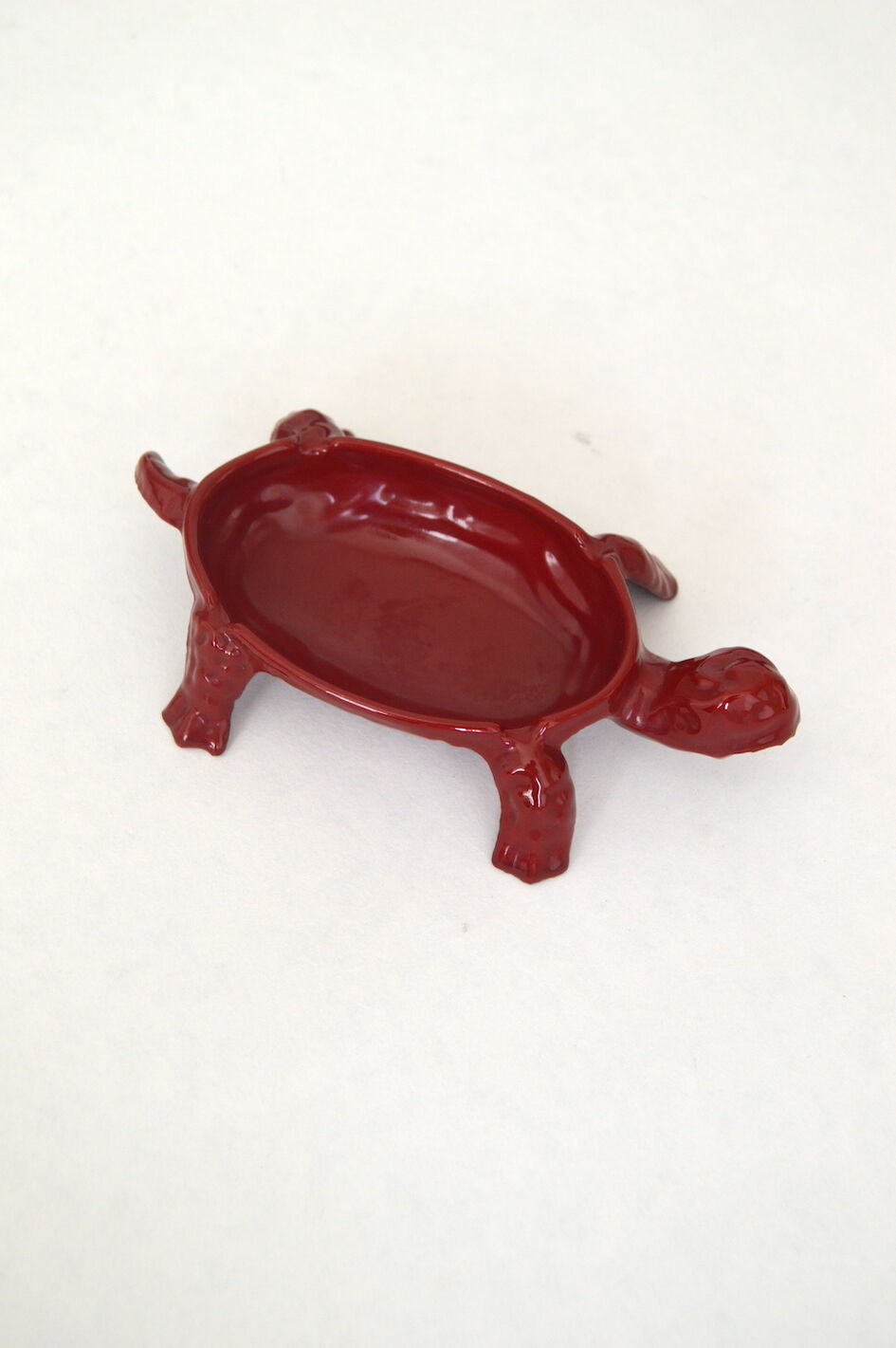 Cast iron turtle ashtray