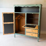 Storage furniture with wardrobe