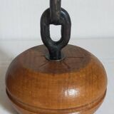 Duo de bougeoirs brutalistes Art-populaire années 50