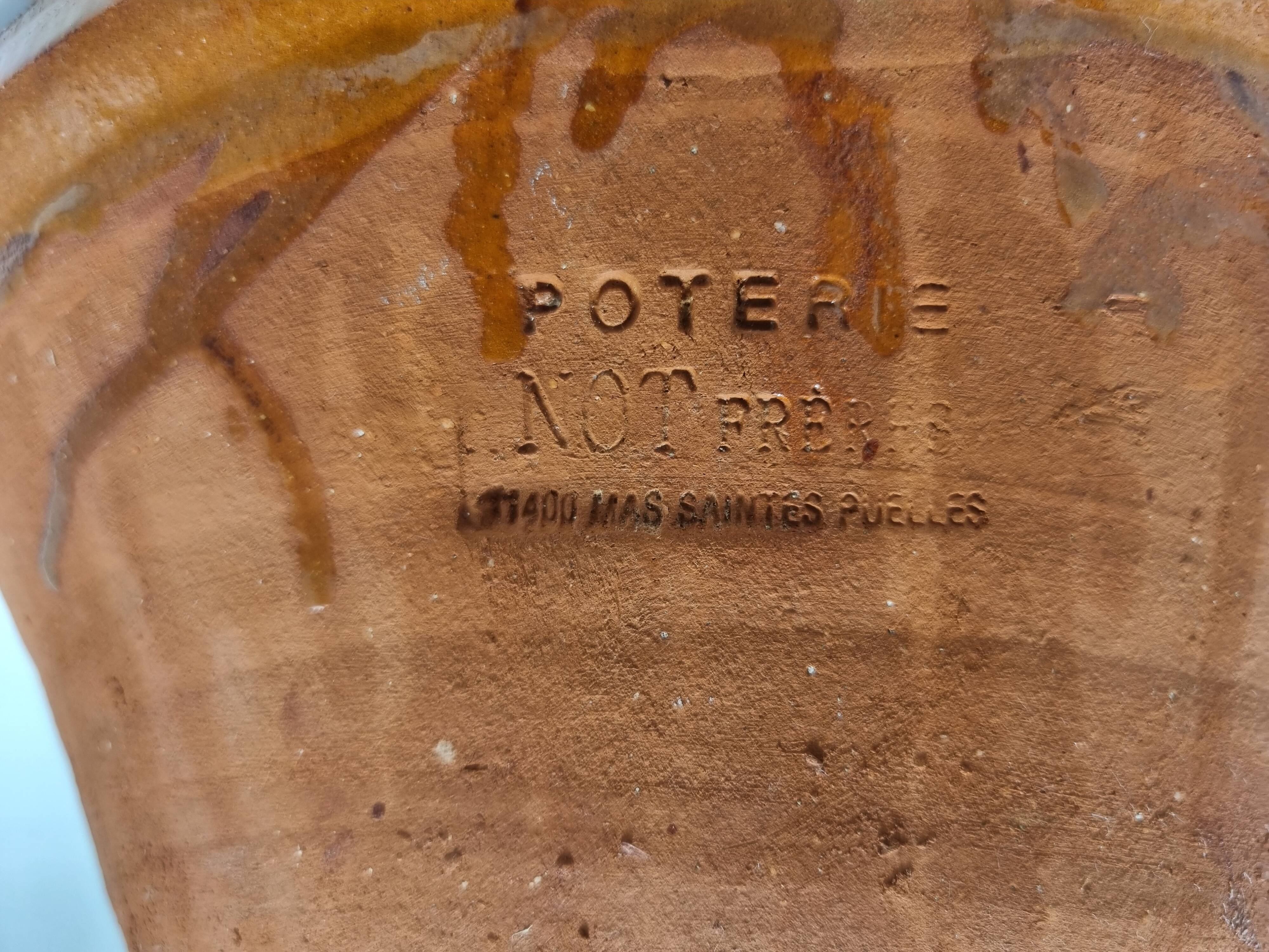 Terracotta salad bowl