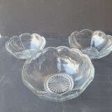 Set of 3 50's salad bowls