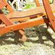 Chaise longue en bois