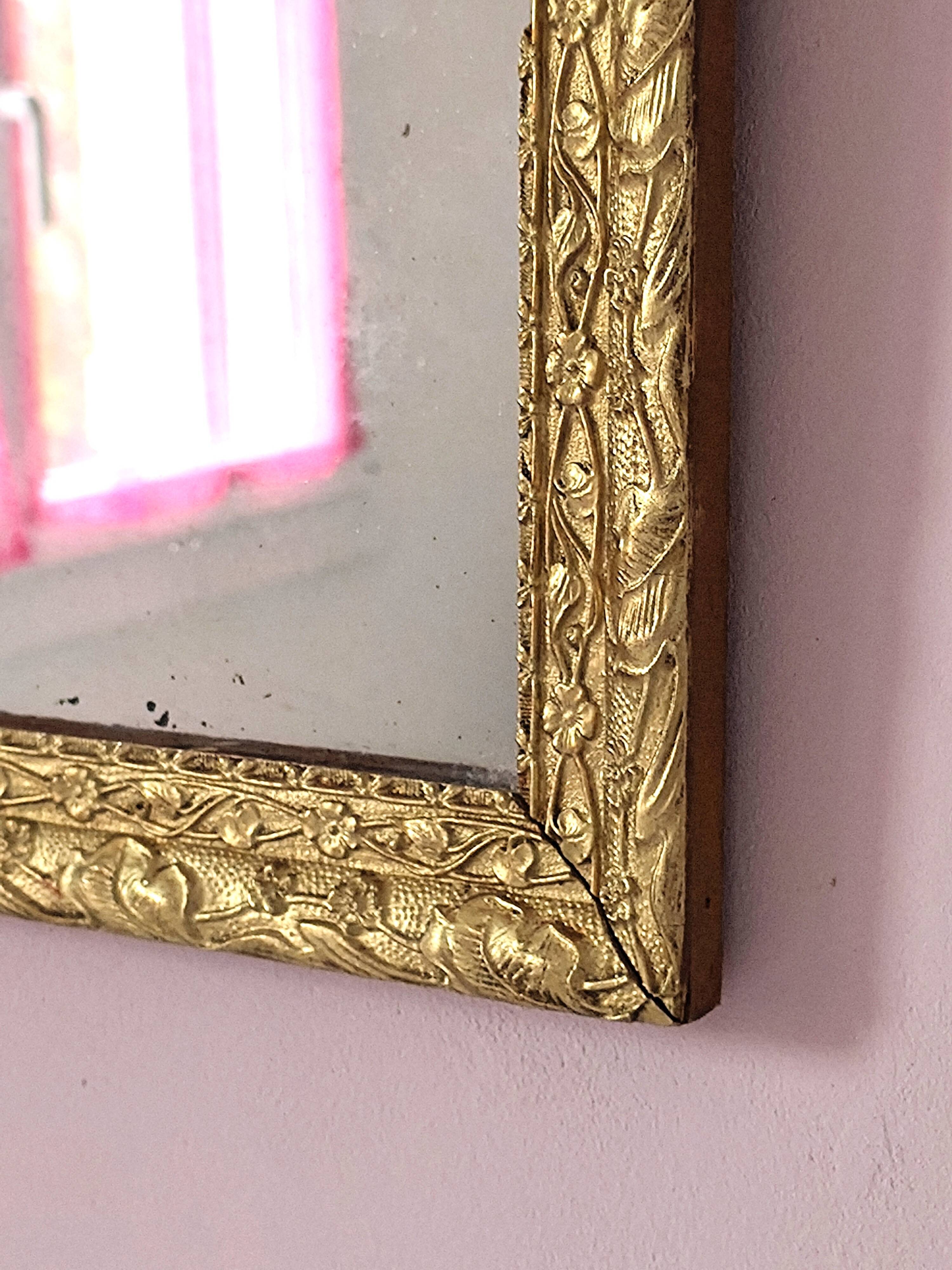 Miroir rectangulaire Art déco