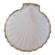 Shell-shaped bowl in Paris porcelain
