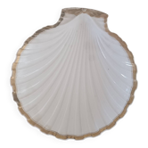 Shell-shaped bowl in Paris porcelain