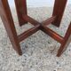Swedish pine stool, 60s-70s