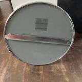 Round vintage chrome mirror