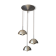 Suspension waterfall Jean GANDELIN. 1970. 3 chrome steel globes.