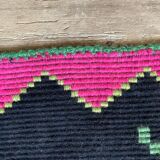 Romanian vintage carpet with delicate flowers 258x138cm